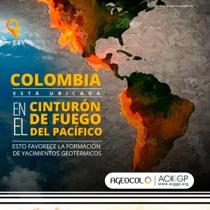 Colombia esta ubicada en el cinturón de fuego del pacífico