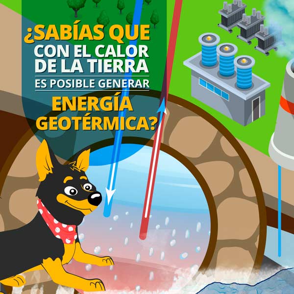 Con el calor de la tierra es posible generar energía geotérmica