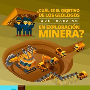 Objetivo de los geólogos en la exploración minera