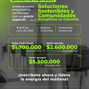 Soluciones sostenibles y comunidades energéticas en Colombia